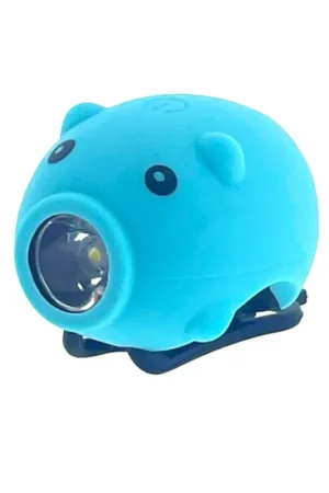 Nieuw PexKids LED-lamp varken met toeter blauw