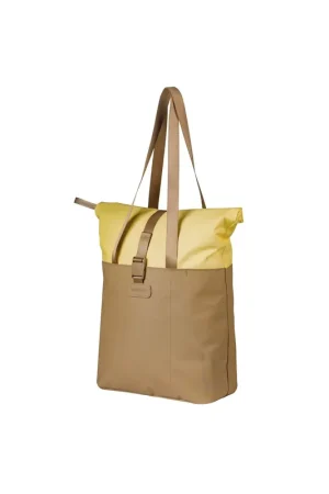 Tijdelijk Beschikbaar Basil shoppertas Vive MIK Hooks zand/geel 15-20L