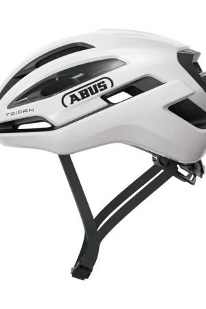 Aanbieding Abus helm Taipan LED shiny white L 57-61cm