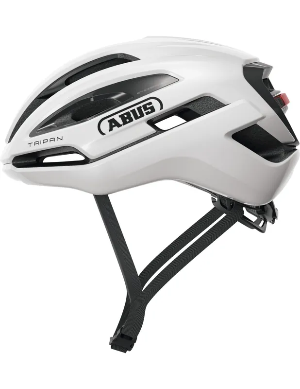 Aanbieding Abus helm Taipan LED shiny white L 57-61cm