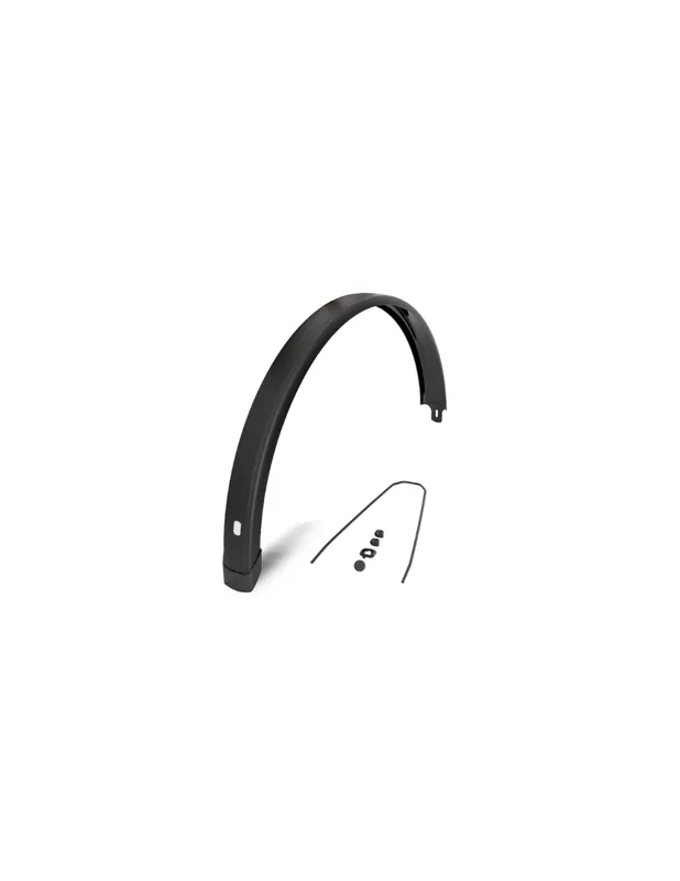 Voordeelprijs EF spatbord achter Tempo Square 28 inch 58mm zwart