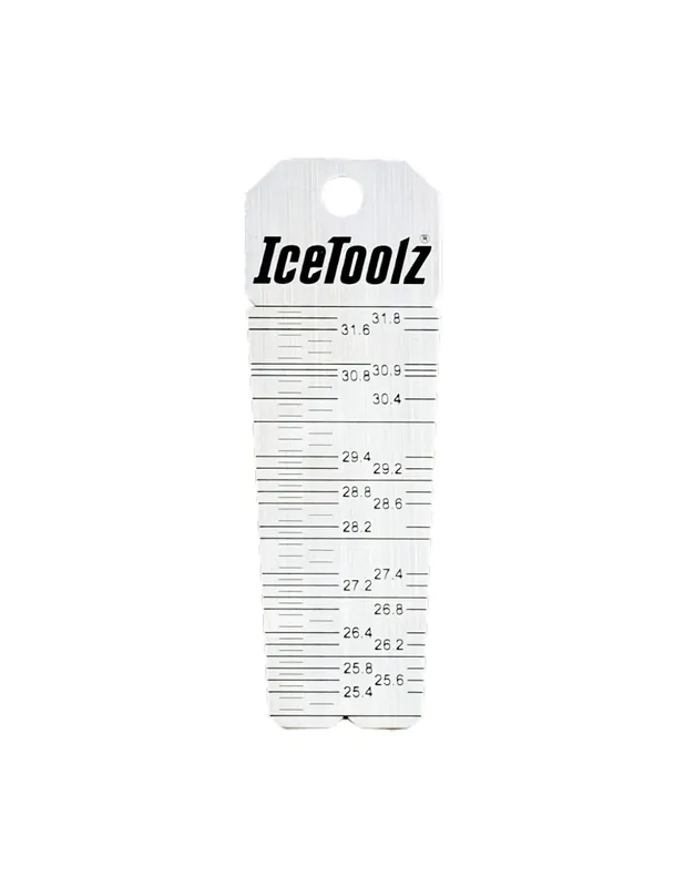 Flitsaanbieding IceToolz Xpert zadelpenbuis meter 25.0-31.8mm