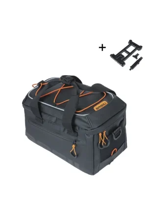 Shop Nu Basil dragertas Miles Tarpaulin zwart oranje MIK 7L