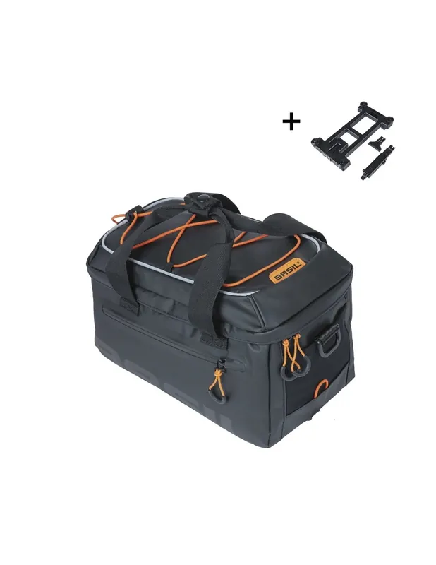 Shop Nu Basil dragertas Miles Tarpaulin zwart oranje MIK 7L