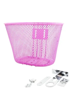 Piazza fietsmandje klein 7,5L roze 25,5x17,5x17cm Laatste Kans