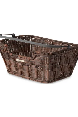 Premium Basil mand Capri flex 22L rattan brown 40x31x18cm.