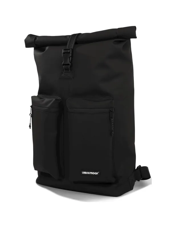 Favoriet Urban Proof rugtas Rolltop backpack recycled zwart 20L