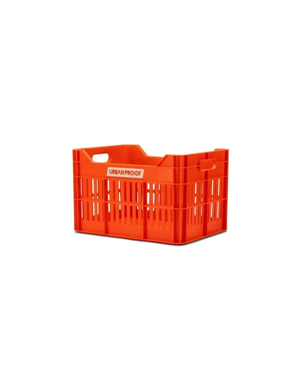 Exclusieve Aanbieding Urban Proof fietskrat 30L oranje Recycled 40x30x25cm