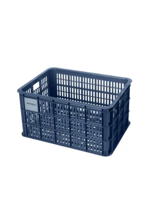 Weekendaanbieding Basil fietskrat L bluestone 40L recycled