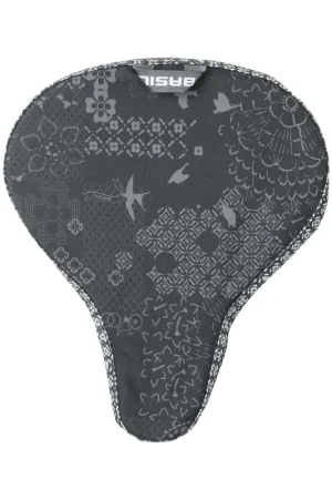 Basil zadeldek Boheme charcoal Flitsaanbieding