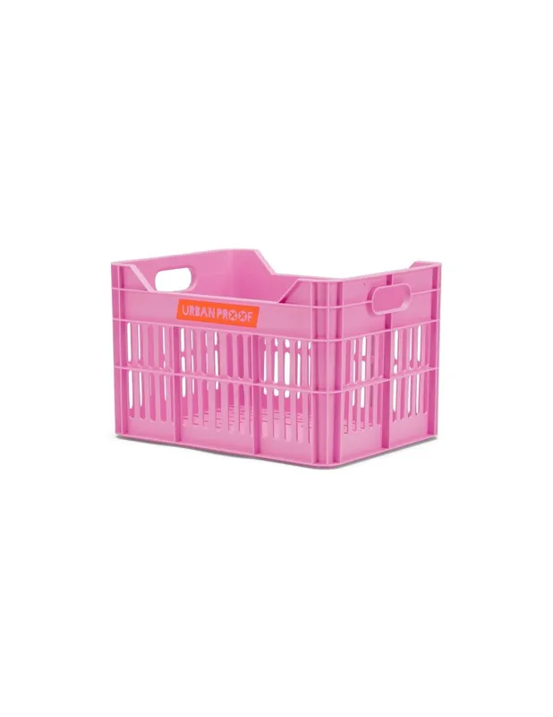 Betaalbaar Urban Proof fietskrat 15L bright pink Recycled 30x22x19cm