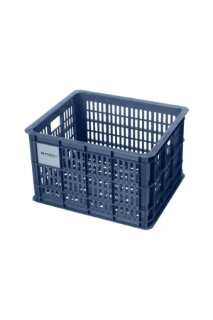 Actieprijs Basil fietskrat M bluestone 29.5L recycled