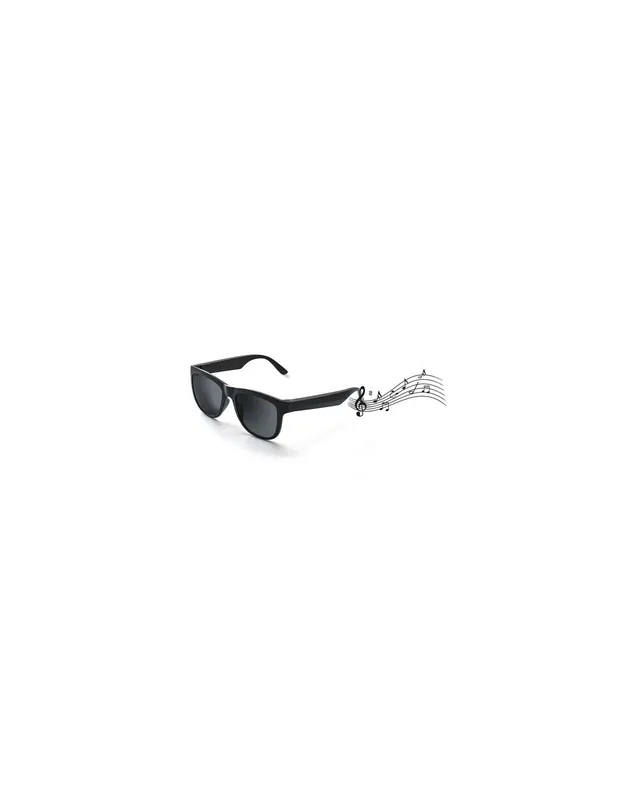 Caliber Soundglasses smart-bril gepolariseerd - zwart Gratis Retour