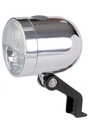 IKZI Light koplamp Nero batterij 10 lux chroom Flitsaanbieding