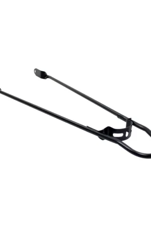 Goedkoop Spatbordstang achter bumper 28 pad bev 6mm mat zwart
