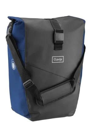 Gereduceerde Prijs Clarijs fietstas solobag 24L zwart-blauw