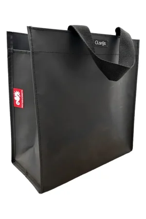 Direct Beschikbaar Clarijs shoppertas PVC 23L matt zwart