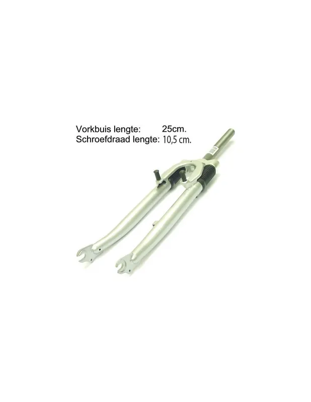 Verende voorvork 28 1 1/8 draad zilver Goedkoop