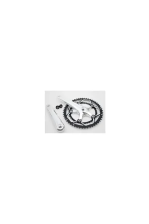 Crankstel Race 8/9v 53/39 alu zilver Tijdelijk Beschikbaar