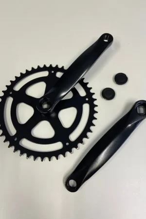 Crankstel 46t 170 alu zwart Superprijs