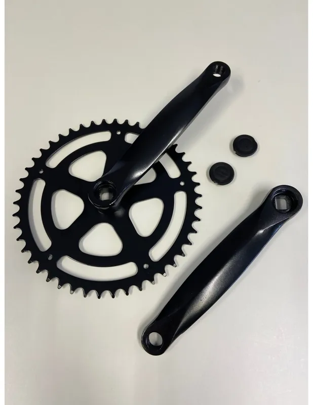 Crankstel 46t 170 alu zwart Superprijs