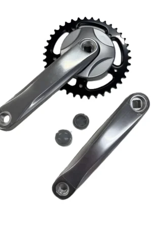 Crankstel 38t 170 m disc alu zilver Beperkt Aanbod