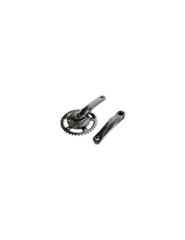 Koop Vandaag Crankstel 38t 152mm disc alu zwart