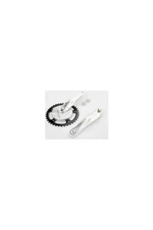 Koop Vandaag Crankstel 38t 152 m disc alu zilver