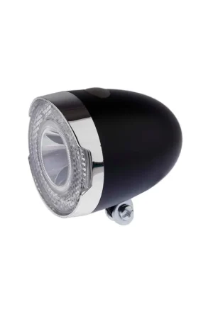 Dagaanbieding IKZI Light koplamp Retro JR batterij zwart