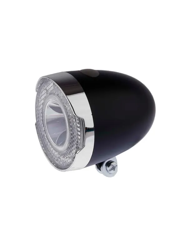 Dagaanbieding IKZI Light koplamp Retro JR batterij zwart