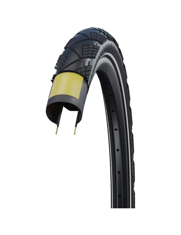 Bestel Nu Schwalbe btb Marathon Efficiency V-G 28 x 2.00 zw vouw refl