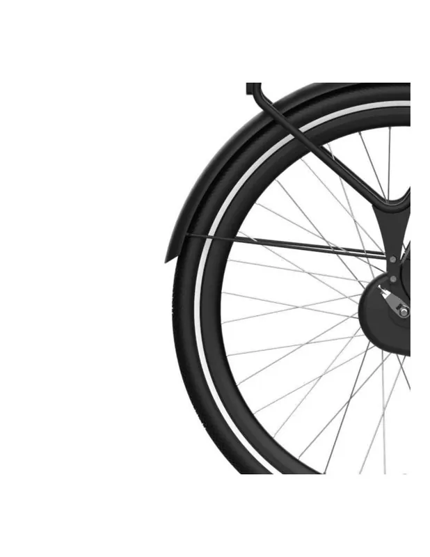 Beperkt Aanbod Cortina spatbordstang achter Tide black matt