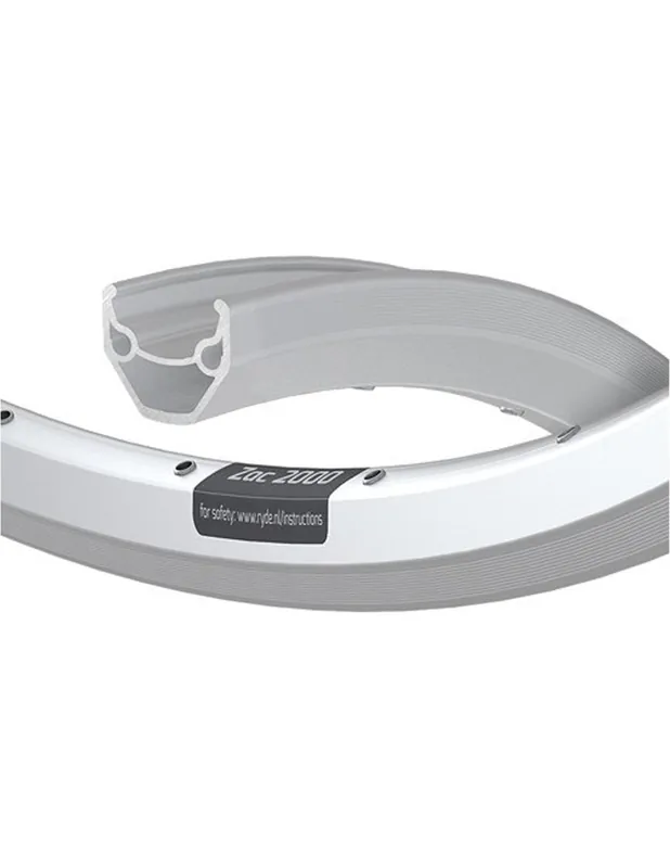 Ryde velg 28 ZAC2000 36/14 silver Flitsaanbieding