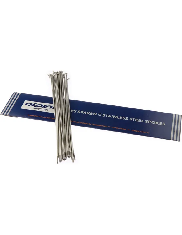 Alp spaak LDR 13-250mm RVS zilver (36 stuks) Direct Verzonden