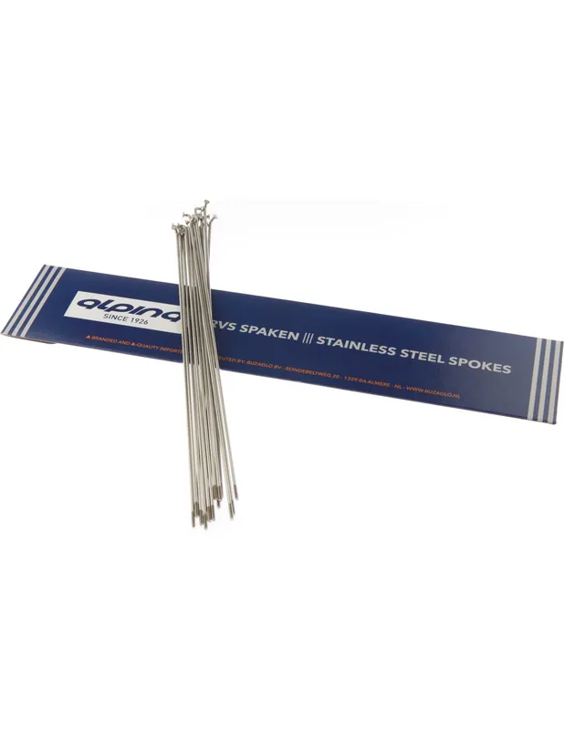 Direct Verzonden Alp spaak STR 13/14-276mm RVS zilver (18 stuks)