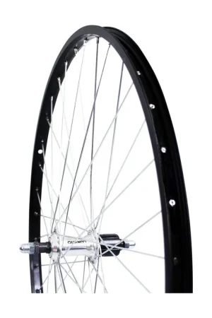 Lage Kosten Roland achterwiel 28 vast cass 7v Alu AS26 zwart zink spk