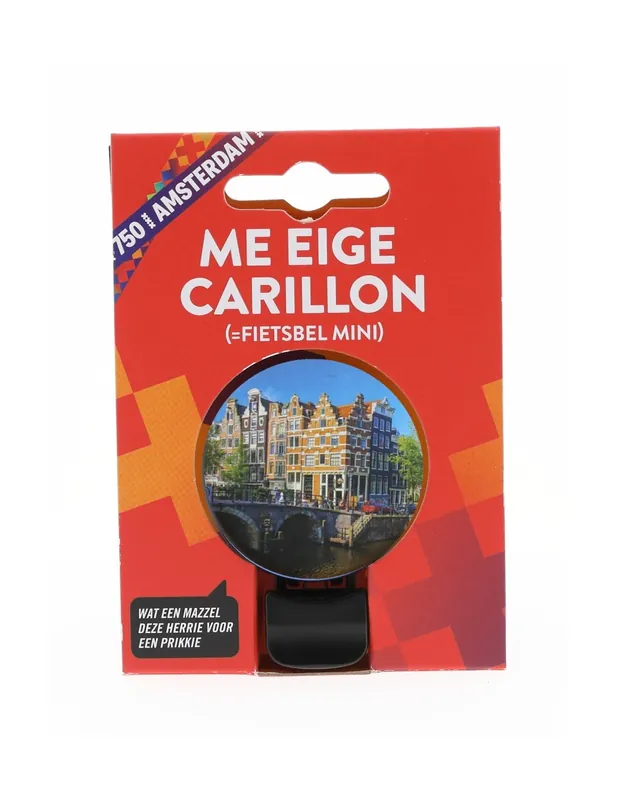 Amsterdam 750 fietsbel gracht in Mokum Seizoensaanbieding
