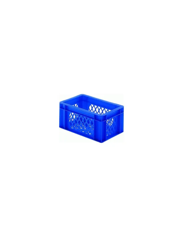 Fietskrat / bagagekrat mini blauw 30x20x14,5cm Exclusieve Aanbieding