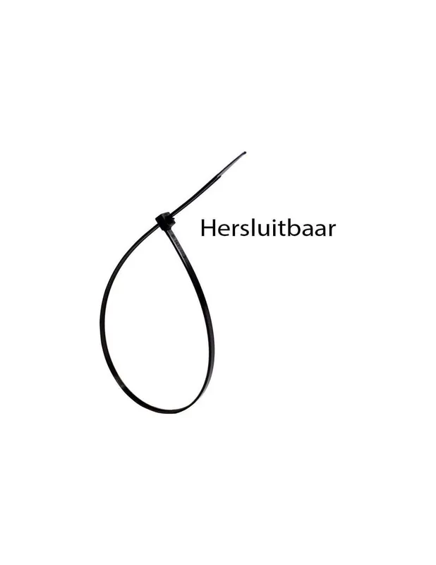 Merkproduct Zak kabelbinder hersluitbaar 280x3.5 (100)