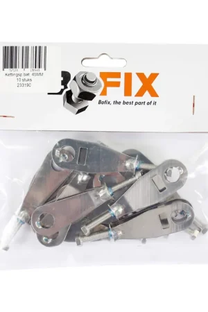 Bestseller Bofix doos ketting spanner bat RVS 45mm (10 stuks)
