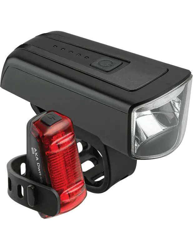 Axa verlichtingsset DWN 100 usb 100 lux Aanbieding