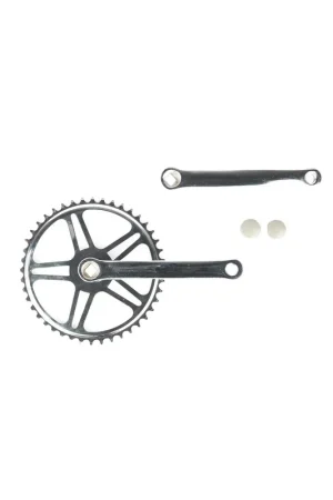 Aanbieding Vinty crankstel 46t spieloos chroom