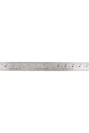IceToolz spaken-/meetlat 33cm RVS Finale Uitverkoop
