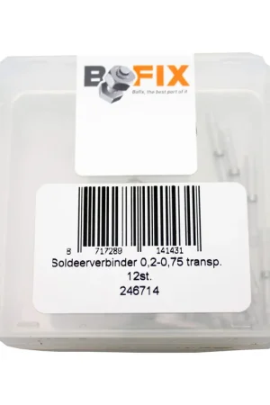 Beste Prijs Bofix doos soldeerverbinder 0.20-0.75 transparant
