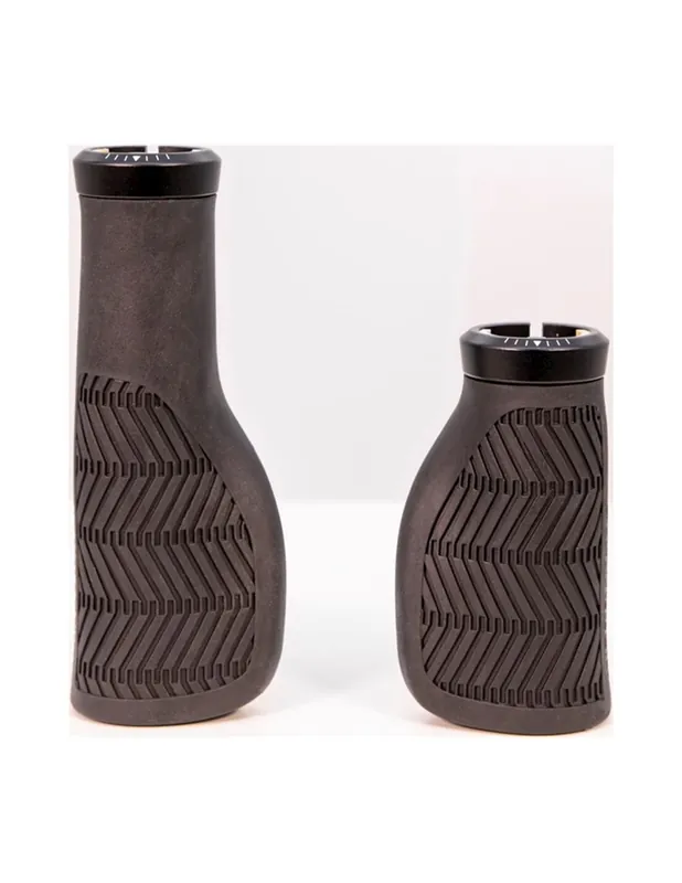 Koopje Herrmans handvatten Nucore Grip town wave 90/130mm zwart