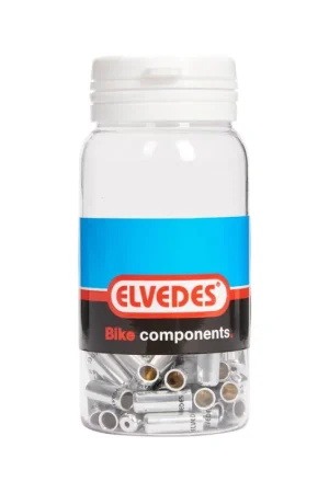 Aanbieding Elvedes gesealede ferrules 4,3mm zilver (50)