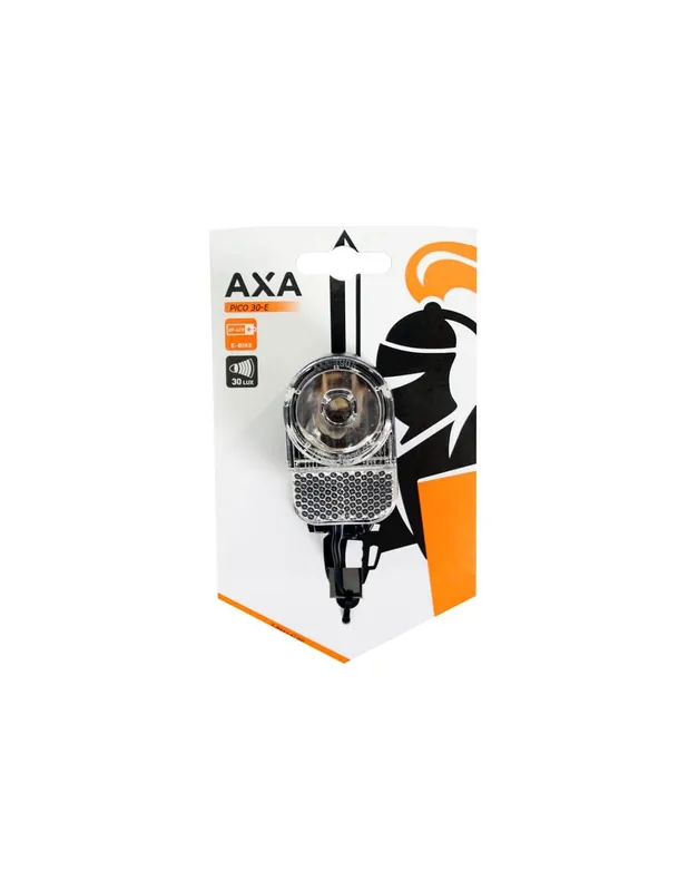 Axa koplamp Pico E-bike switch aan/uit 6-42v 30 lux zwart Must-Have