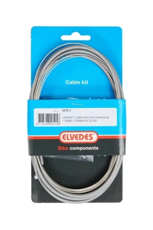 Beperkte Voorraad Elvedes schakel kabel Nexus rvs zilver