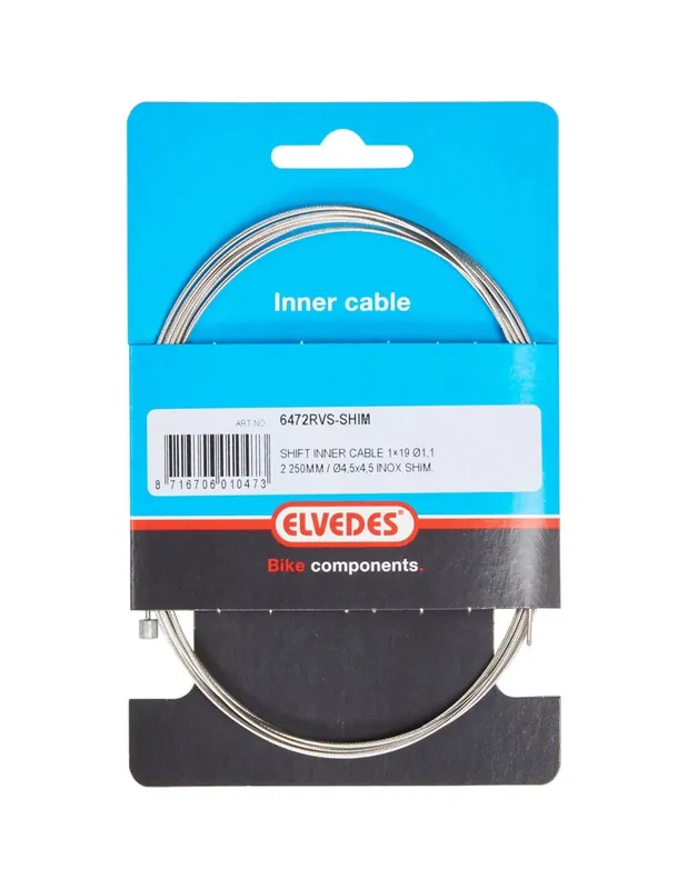 Elvedes schakel binnenkabel rvs nippel 4.5x4.5 Korting