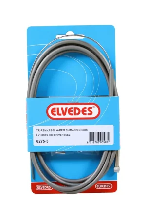 Betaalbaar Elvedes remkabel achter Nexus zilver